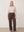 I SAY Firenze Highwaist Pant Pants 356 Dark brown