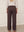 I SAY Firenze Highwaist Pant Pants 356 Dark brown