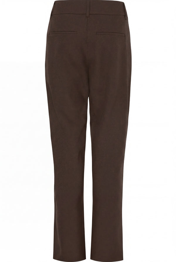 I SAY Firenze Straight Pant Pants 356 Dark brown