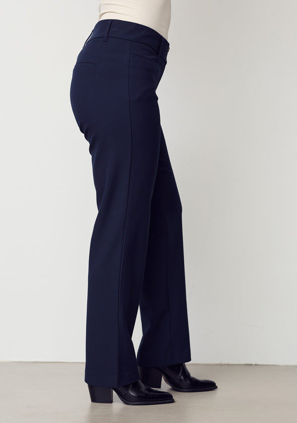 I SAY Firenze Straight Pant Pants 640 Navy