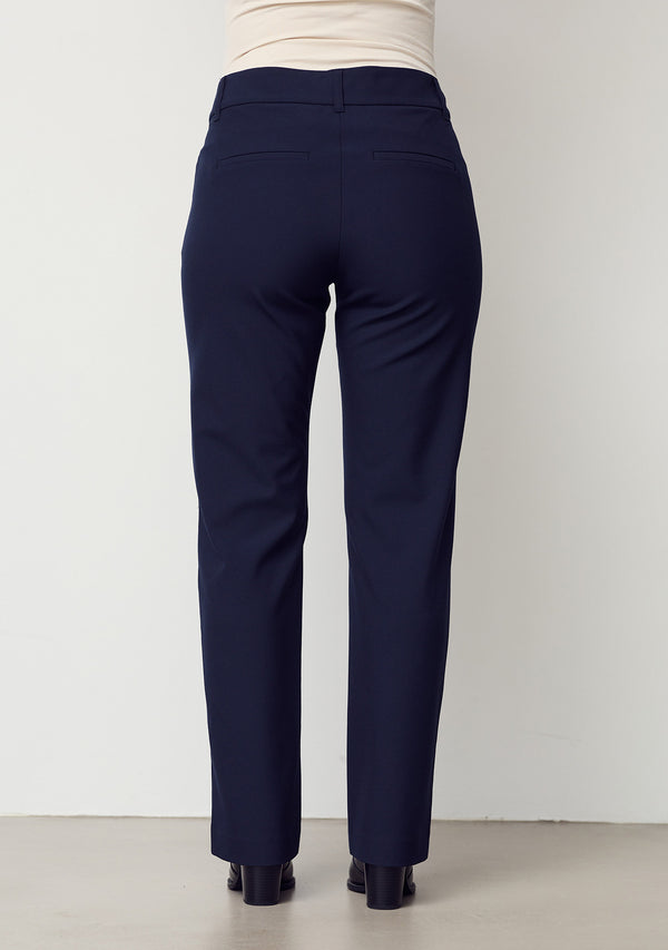 I SAY Firenze Straight Pant Pants 640 Navy