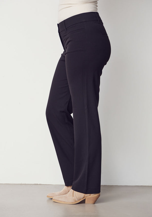 I SAY Firenze Straight Pant Pants 900 Black