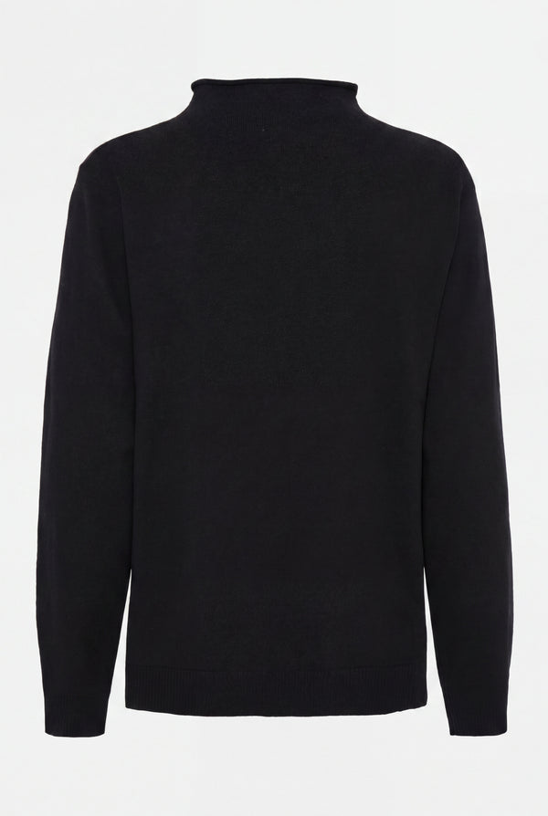 I SAY Frigga A-Shape Pullover Knitwear 900 Black