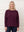 I SAY Frigga Knit Pullover Knitwear 419 Aubergine