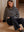 I SAY Frigga Rollneck Pullover Knitwear M41 Black w/Cream