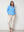 I SAY Frigga V-Neck  Knitwear 645 Skyblue