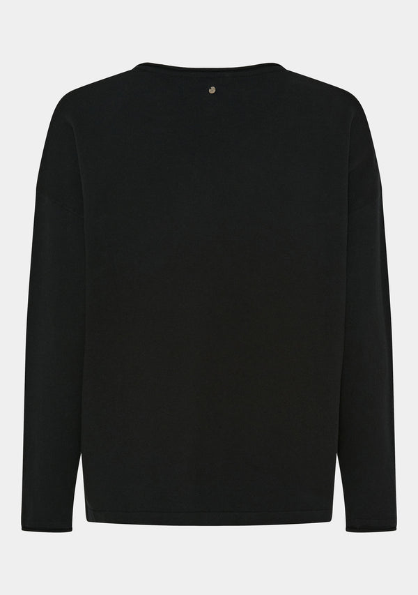 I SAY Frigga V-Neck  Knitwear 900 Black