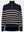 I SAY Frigga Zip Pullover Knitwear C39 Navy/Sand Stripe
