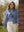 I SAY Ganja Flounce Shirt Shirts 616 Denim Blue