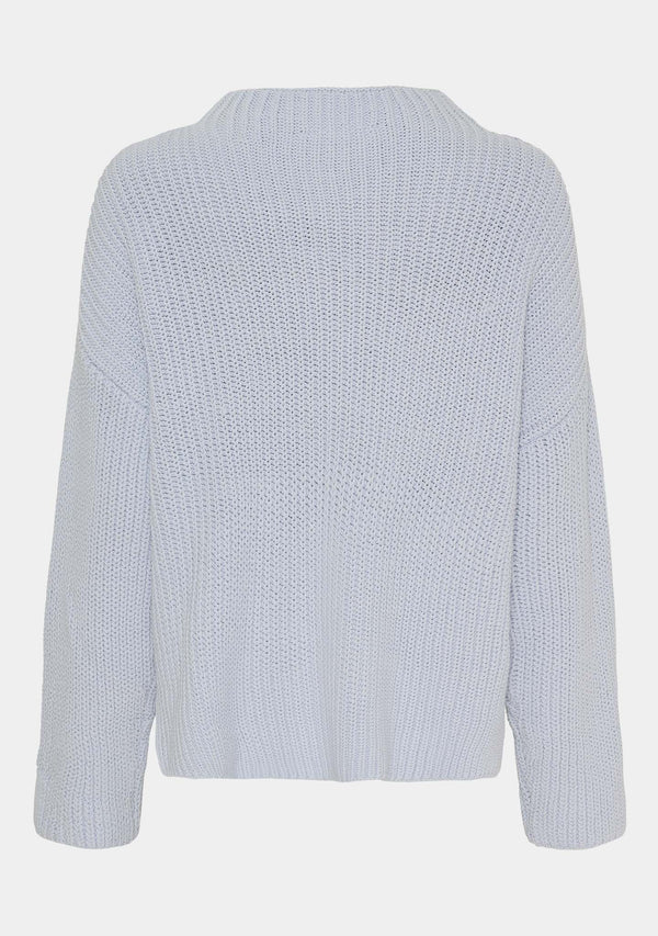 I SAY Gunda Knit Pullover Knitwear 619 Light Blue