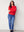 I SAY Gwen Basic Pullover Knitwear 432 Fresh Red