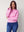 I SAY Gwen Basic Pullover Knitwear 515 Hot pink