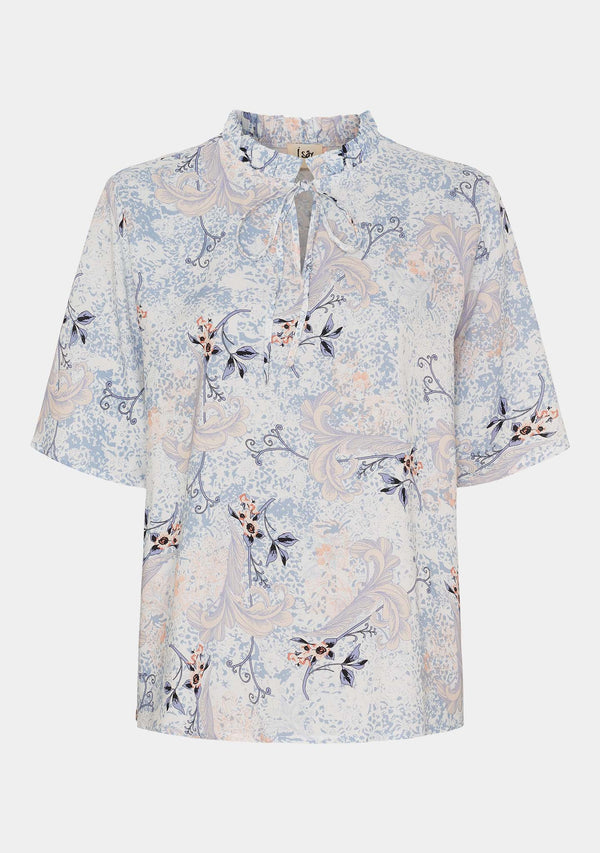 I SAY Gyta Printed Blouse Blouses A66 Summer Dream