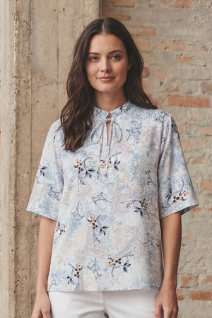 I SAY Gyta Printed Blouse Blouses A66 Summer Dream