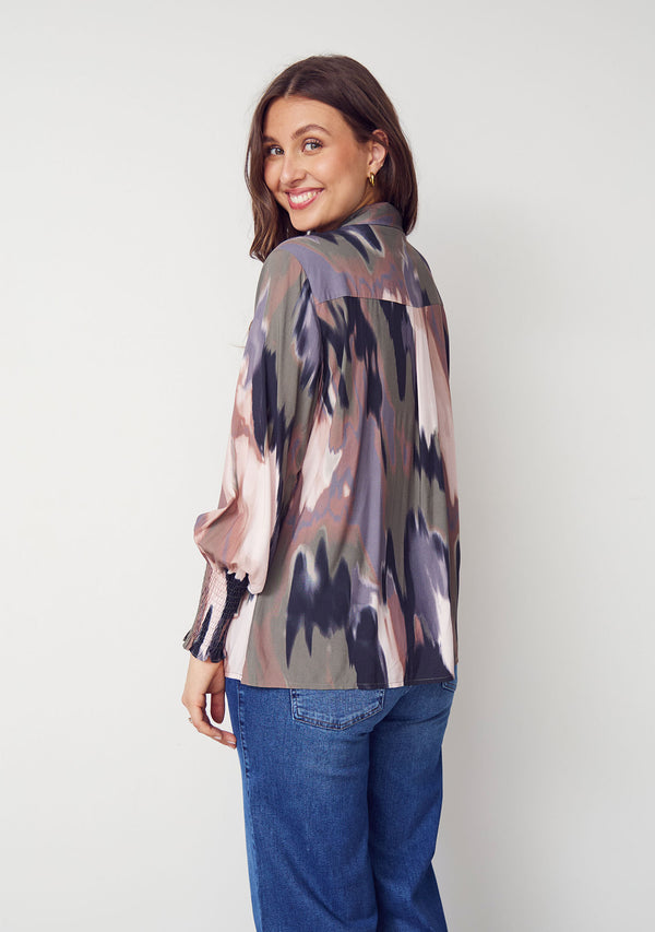 I SAY Gyta Smock Blouse Blouses M12 Autumn Float