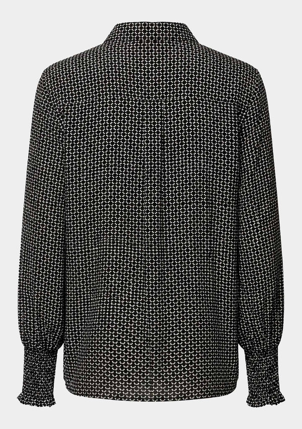 I SAY Gyta Smock Blouse Blouses N61 Petite Print