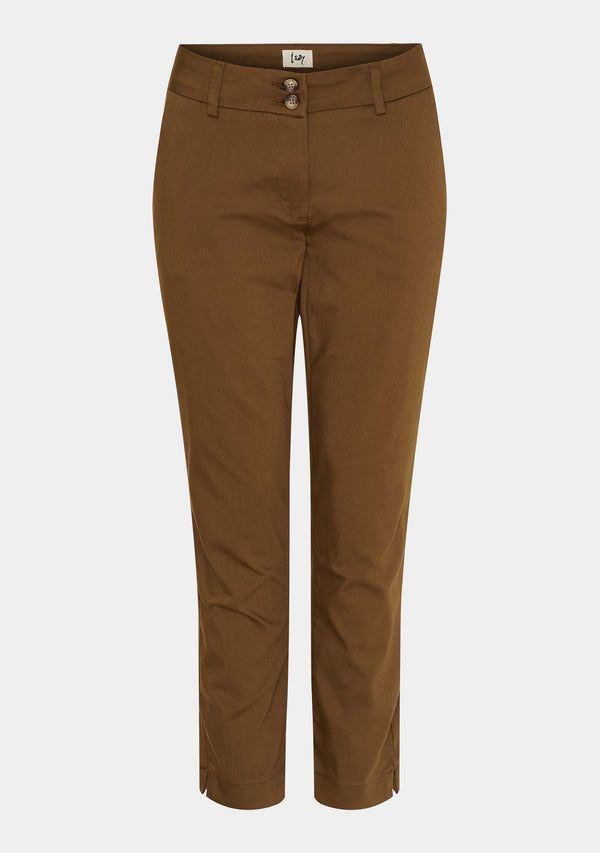 I SAY Isay Chino Pant Pants 314 Toffee