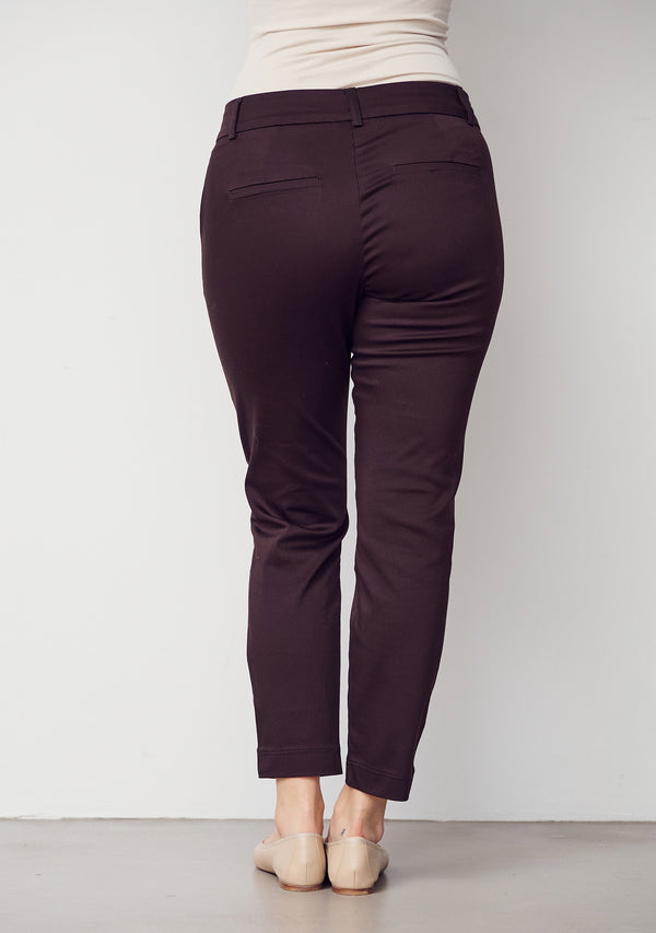 I SAY Isay Chino Pant Pants 356 Dark brown