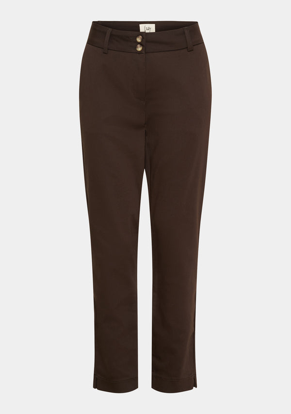 I SAY Isay Chino Pant Pants 356 Dark brown