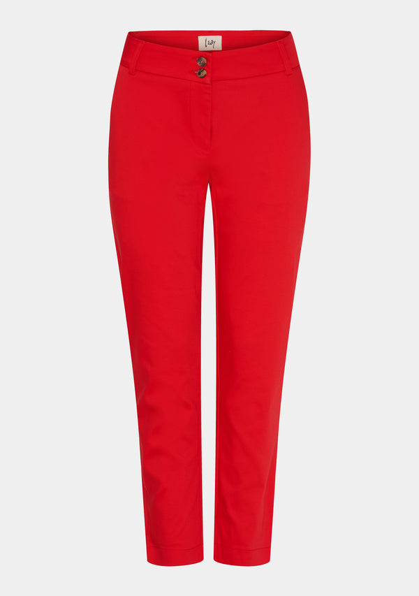 I SAY Isay Chino Pant Pants 432 Fresh Red