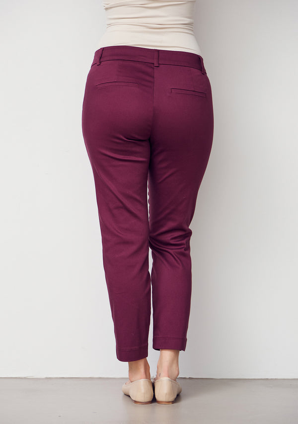 I SAY Isay Chino Pant Pants 434 Wine