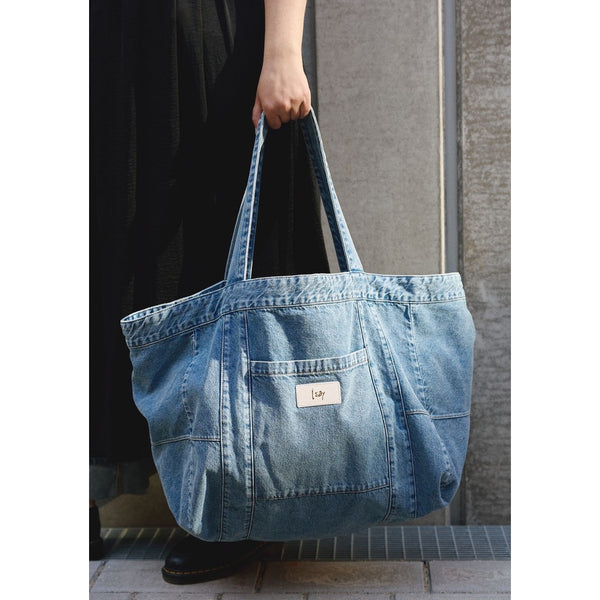 I SAY Isay Denim Bag Shirts 643 Denim