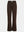 I SAY  Isay Long Straight Pant Pants 356 Dark brown