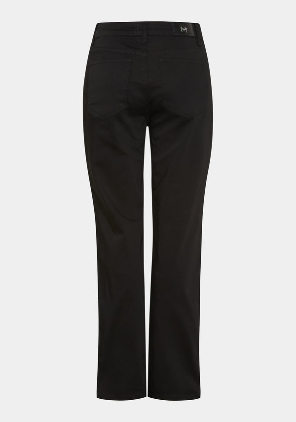 I SAY  Isay Long Straight Pant Pants 900 Black