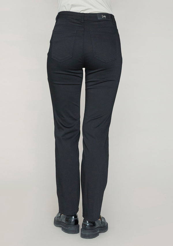 I SAY  Isay Long Straight Pant Pants 900 Black