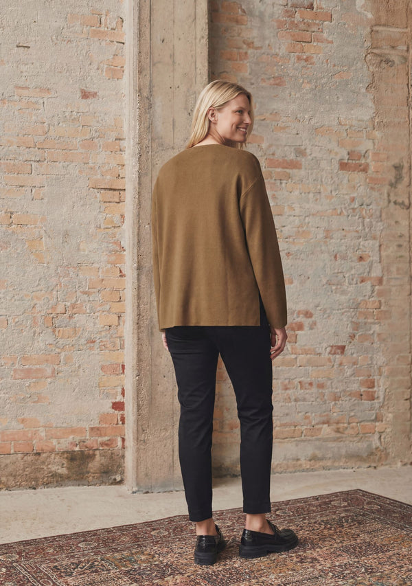 I SAY Jena Cardigan Knitwear 102 Camel