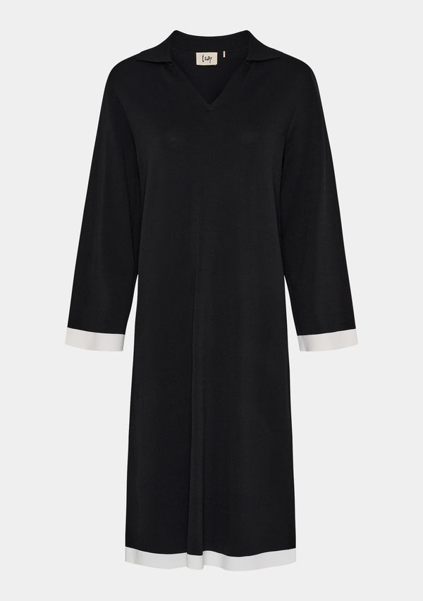 I SAY Jena New Dress Knitwear 900 Black
