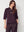 I SAY Jena Poncho Blouse Knitwear 356 Dark brown