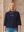 I SAY Jena Poncho Blouse Knitwear 640 Navy