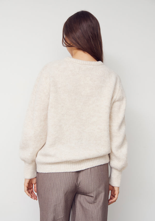 I SAY Joa Knit Cardigan Cardigans 101 Broken White