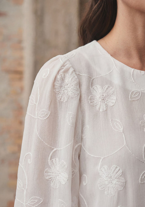 I SAY Juna Blouse Blouses 101 Broken White