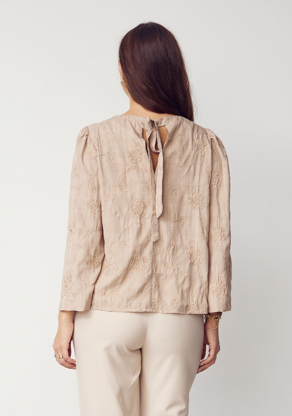 I SAY Juna Blouse Blouses 117 Dark Sand