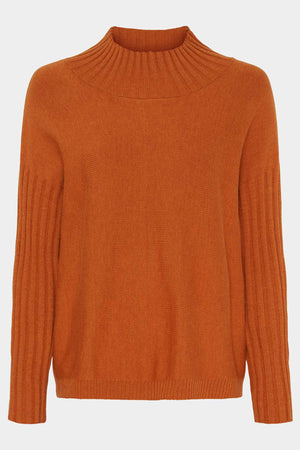 I SAY Kaddy Knit Pullover Knitwear 243 Autumn Orange