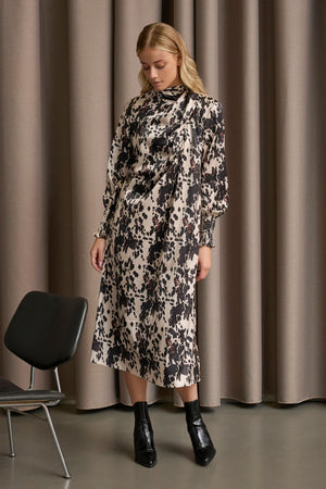 I SAY Kleo Dress Dresses N57 Earth Print