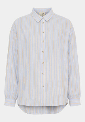 I SAY Liane Shirt Shirts B84 Light Blue Stripe
