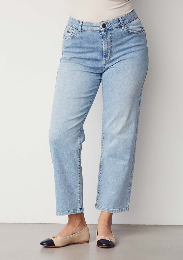 I SAY Lido Straight Jeans Pants 674 Light Denim