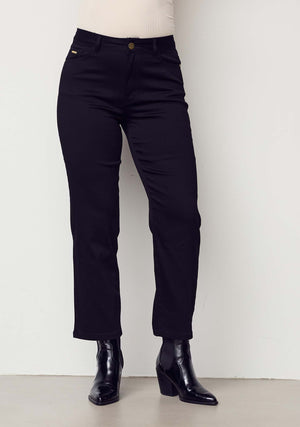 I SAY Lido Straight Jeans Pants 900 Black