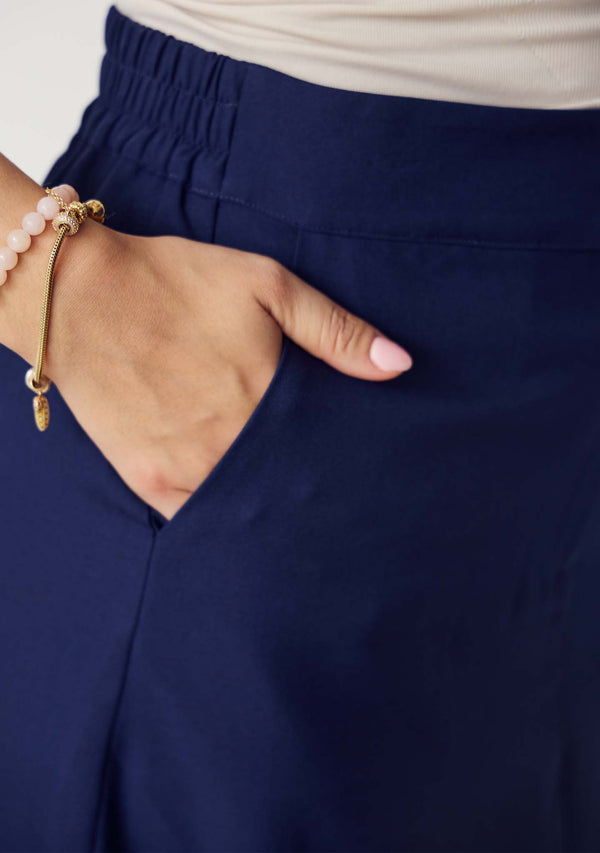 I SAY Liona Skirt Skirts 640 Navy