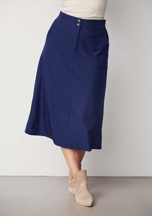 I SAY Liona Skirt Skirts 640 Navy