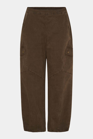 I SAY Livigno Wide Pant Pants 363 Washed Brown
