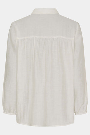 I SAY Lykke Colar Shirt Shirts 101 Broken White