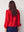 I SAY Lykke V-Neck Blouse Blouses 432 Fresh Red