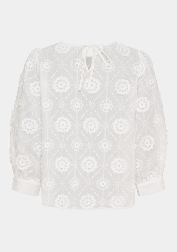 I SAY Maggi Blouse Blouses 100 White