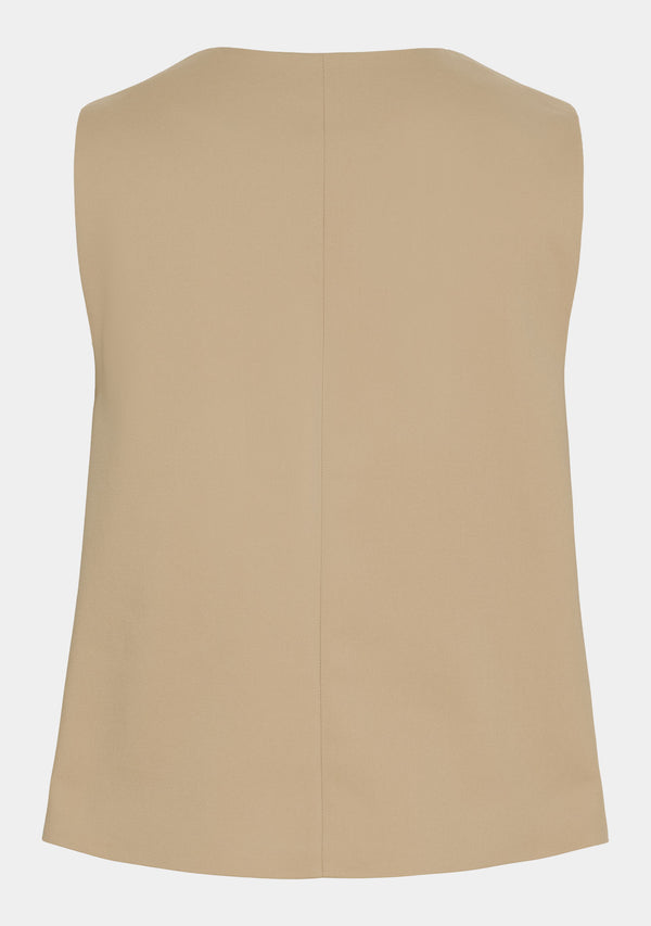 I SAY Majse Waistcoat Vest 149 Classic Camel