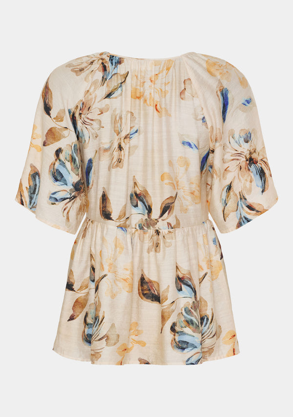 I SAY Margo Printed Blouse Blouses A55 Summer Flower