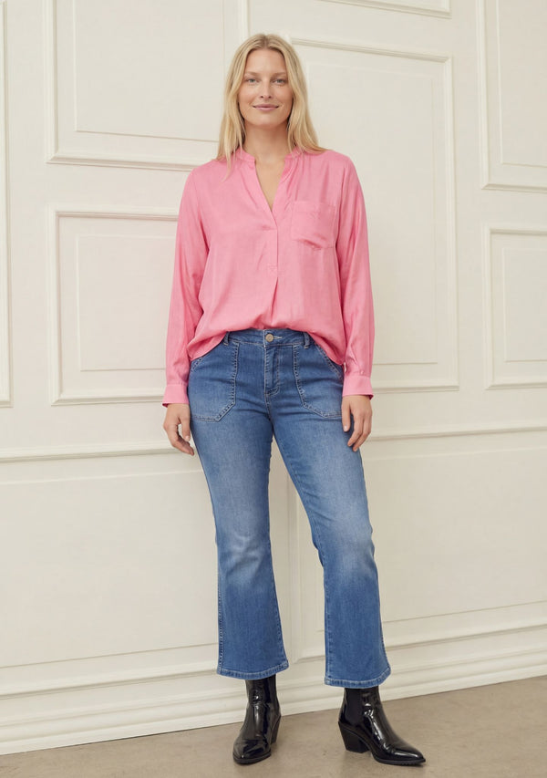 I SAY Marie Long Blouse Blouses 550 Fresh Pink